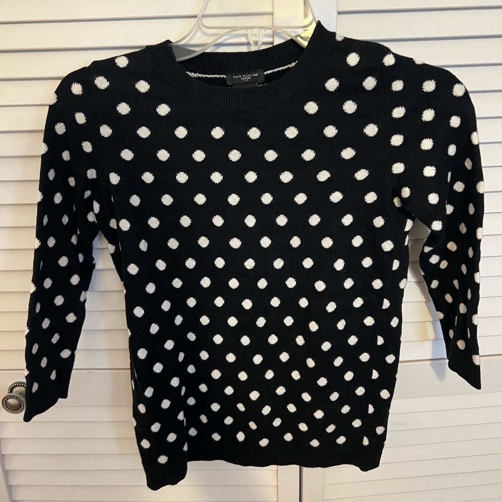 Ann Taylor petite sweater, 3/4 length sleeve